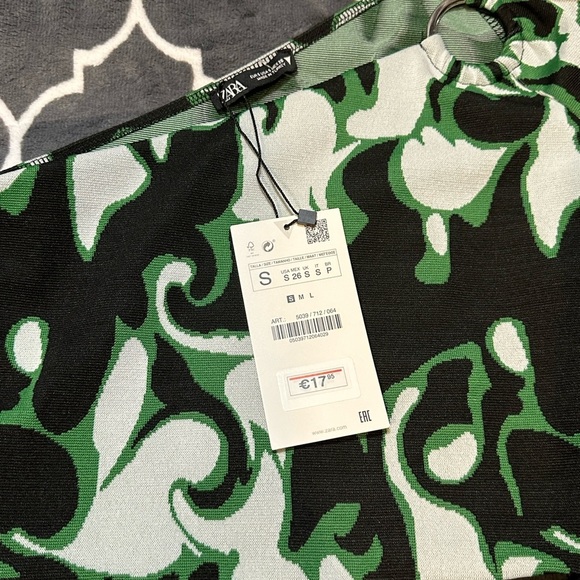 ZARA One Shoulder Ring Crop Top, Size S and L - Picture 7 of 8